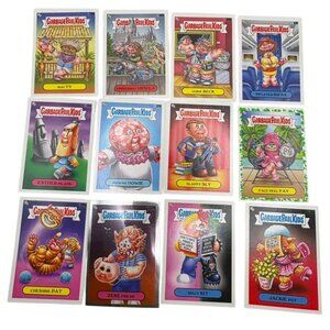 Garbage Pail Kids GPK 12 Trading Cards Mixed Characters Collectible Humor